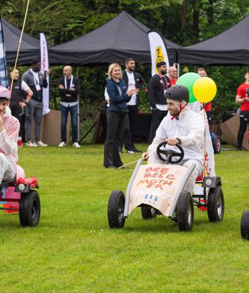 Outdoor Team Building Soap Box Derby
