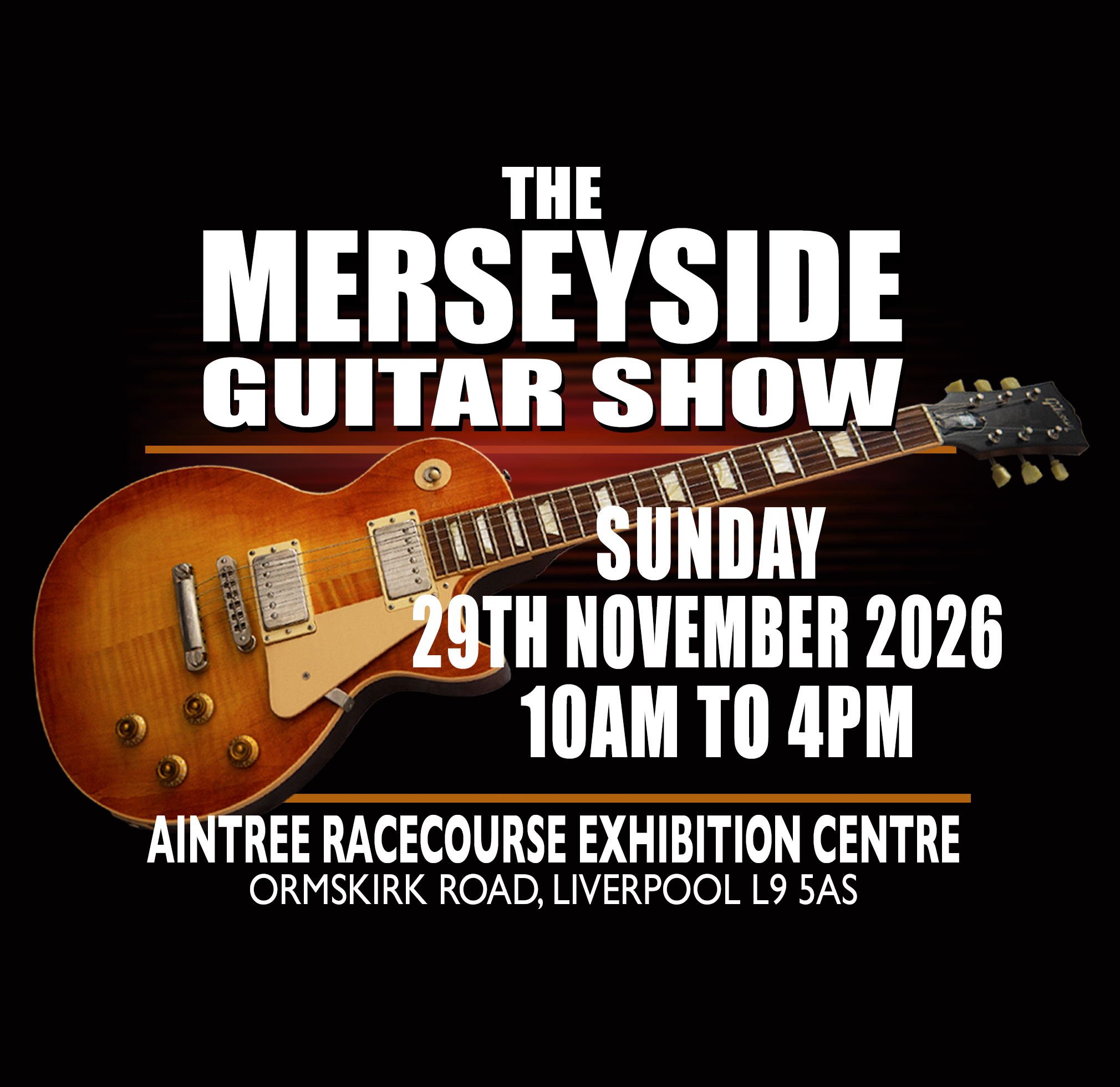 Merseyside Guitar Show 2026 Logo